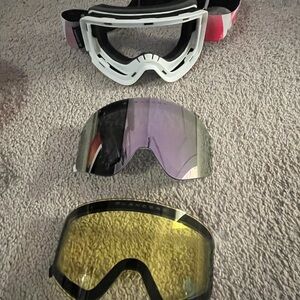 Blenders Ski/Snowboard Goggles with Interchangeable Lenses